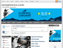 Tablet Screenshot of jumpinews.com
